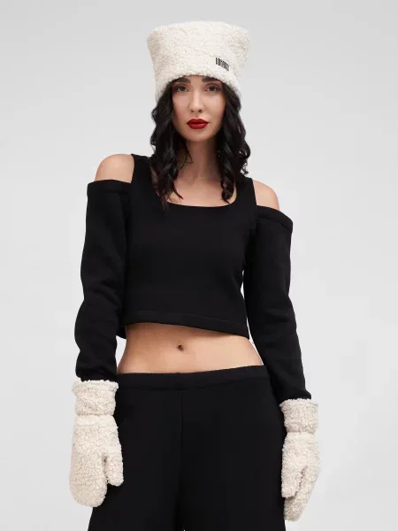 Топ КОБЗАРТ бавовна/поліестер чорний