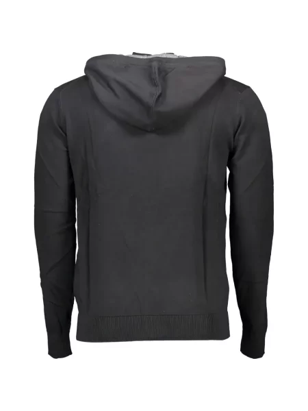 Суичър с качулка U.s. Polo Assn. бродиран черно