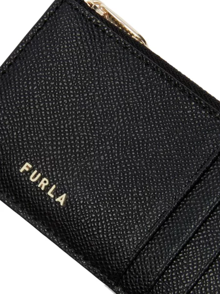 Portofel Furla clasic cu autograf negru