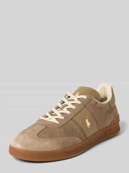 Sneakersy Polo Ralph Lauren beżowe