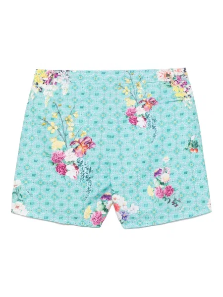 Slip de baie Camilla cu imagine verde
