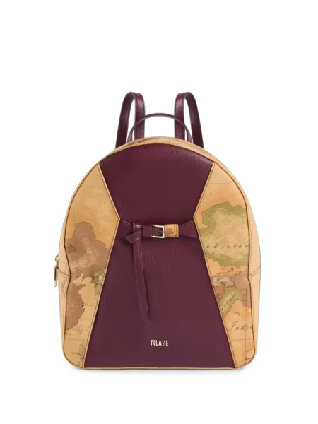 Rucsac Alviero Martini 1° Classe din piele roșu