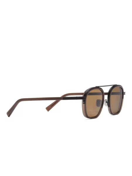 Ochelari de soare Zegna maro