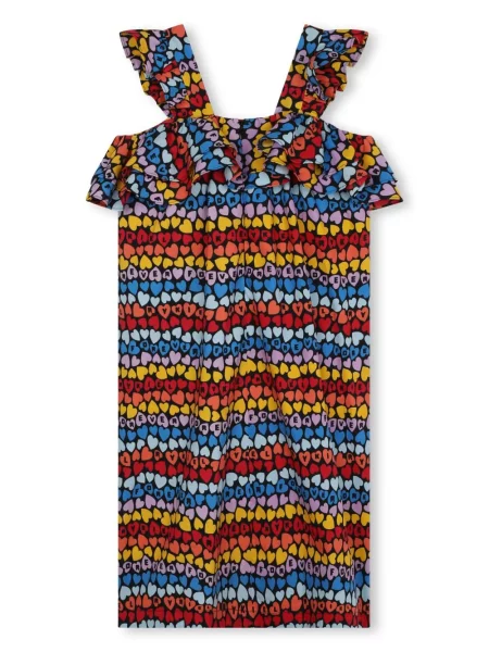Sukienka dziecięca Sonia Rykiel Enfant czerwona