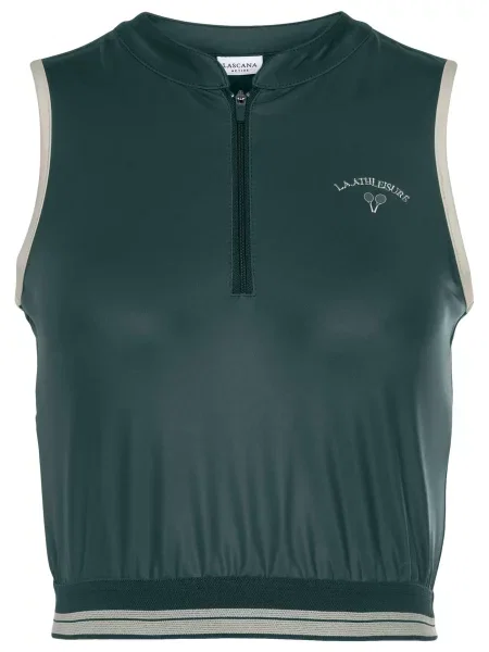 LASCANA ACTIVE Športni top smaragd bela