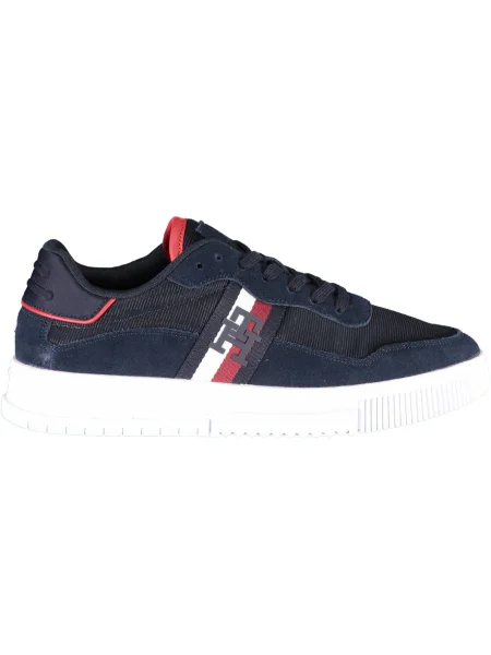 Kožené tenisky Tommy Hilfiger modrá
