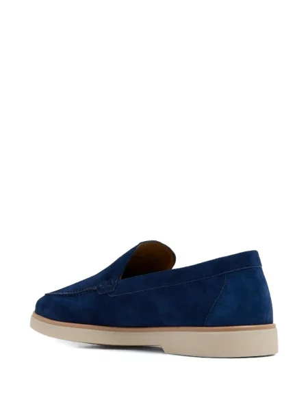 Pantofi loafer Magnanni din piele de căprioară albastru