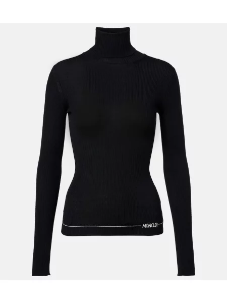 Heláncă Moncler de lână negru