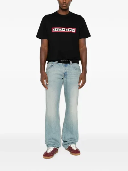 Tricou Versace cu imagine negru