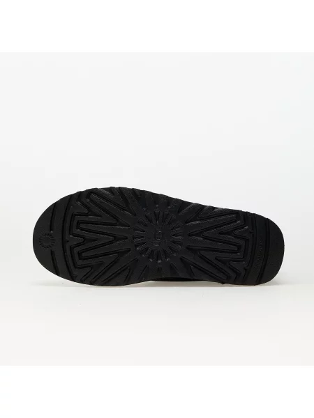 Sneakerși Ugg din piele negru