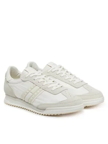 Tommy Jeans Sneakersy Tjm Retro Runner Cleated bílá