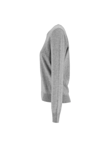 Dzianinowy sweter Peserico szary