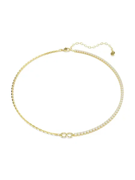 Swarovski lănțișor pentru femei placat cu aur zirconiu cubic MATRIX