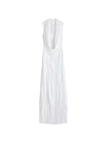 Rochie maxi Maison Margiela alb