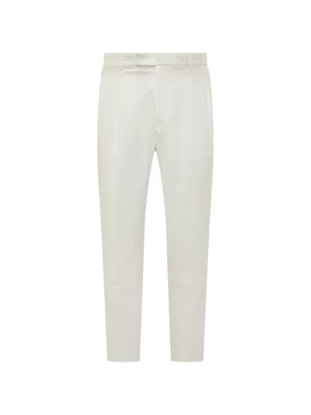 Pantaloni Cruna alb