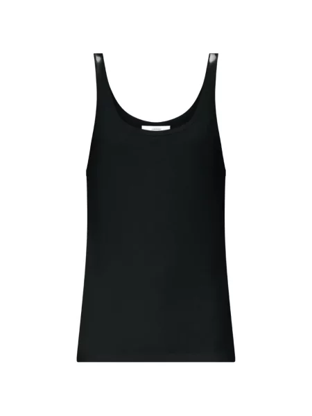Top Loulou De Saison tricotate negru