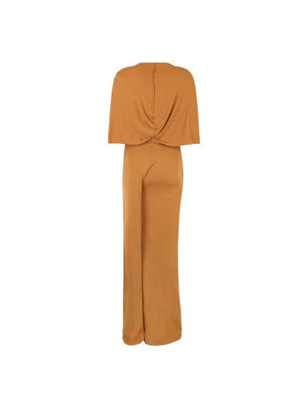 Sukienka Alberta Ferretti brązowa