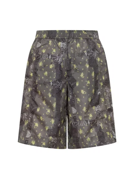 Szorty Ganni z nadrukiem w abstrakcyjne wzory