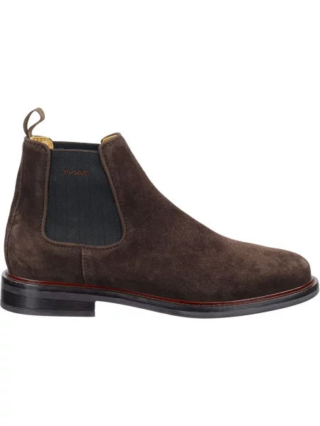 Chelsea boots Gant hnědé