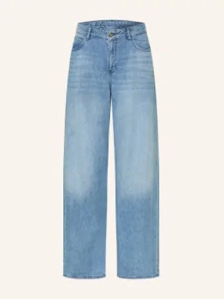 Milano Italy Džíny S Širokými Nohavicemi denim