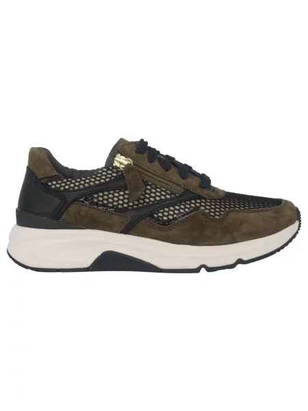 Sneakersy Gabor zamszowe zielone