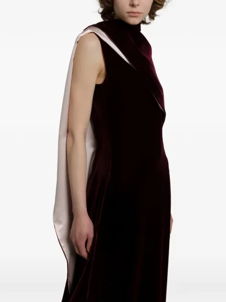 Rochie Alberta Ferretti de catifea violet