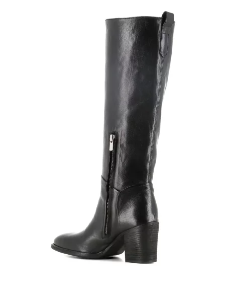Botine Officine Creative din piele negru
