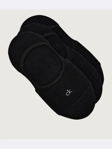 Calvin Klein Șosete/tălpici 3 pack negru