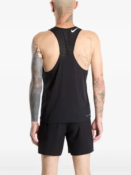 Tricou Nike cu decolteu în V alb