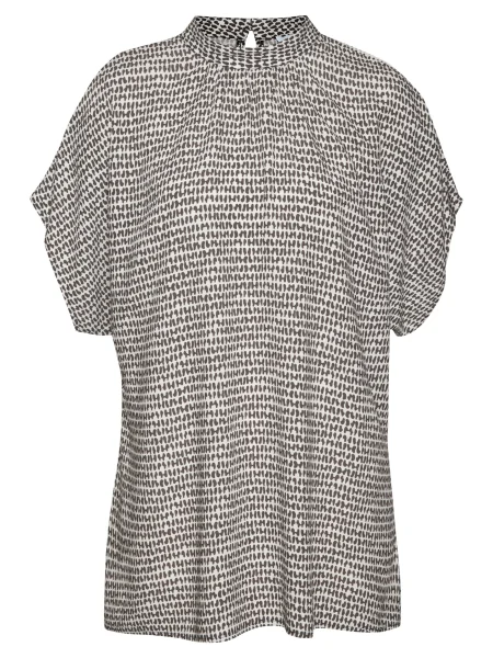 LASCANA Bluză negru alb