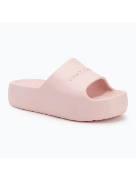 Дамски чехли Tommy Jeans Chunky Pool Slide Ess delicate pink розово