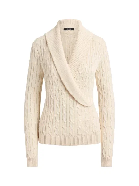 Lauren Ralph Lauren Pulover toplo smeđa