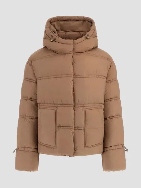 Зимова куртка GUESS бежевий