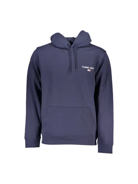 Bluza Tommy Jeans z nadrukiem niebieska