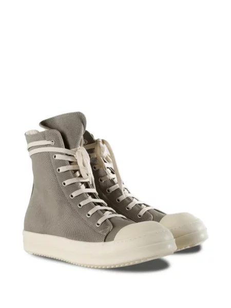 Sneakers Rick Owens Drkshdw με κορδόνια με δαντέλα γκρι