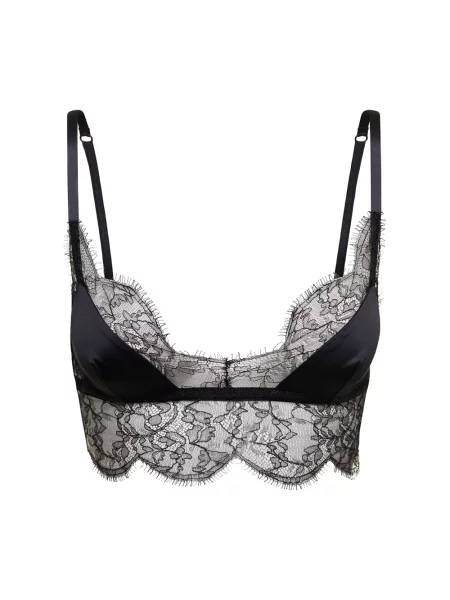Top Dolce And Gabbana koronkowy czarny