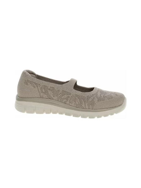 Baleríny Skechers béžová
