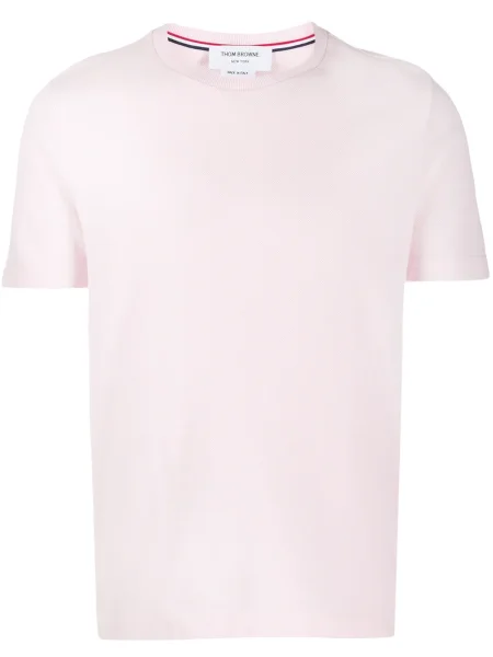 Tricou Thom Browne clasic roz