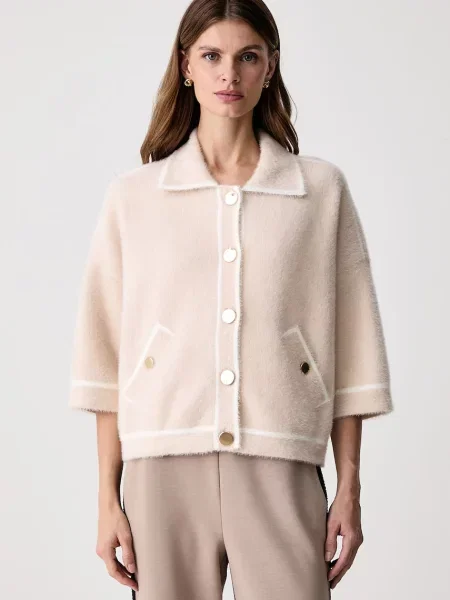 Joseph Ribkoff cardigan pentru femei bej