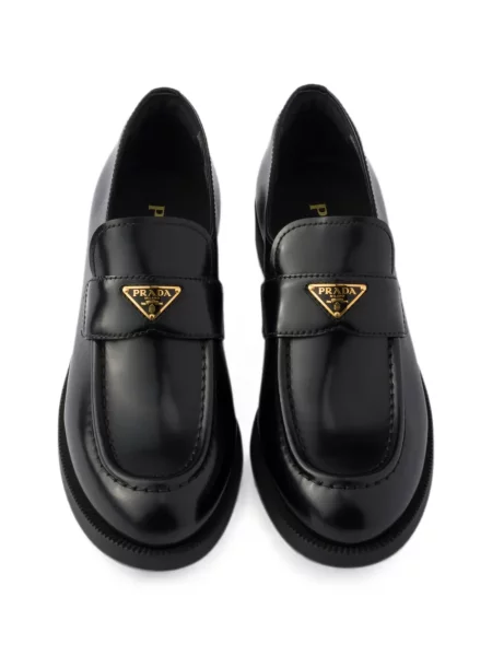 Pantofi loafer Prada din piele negru