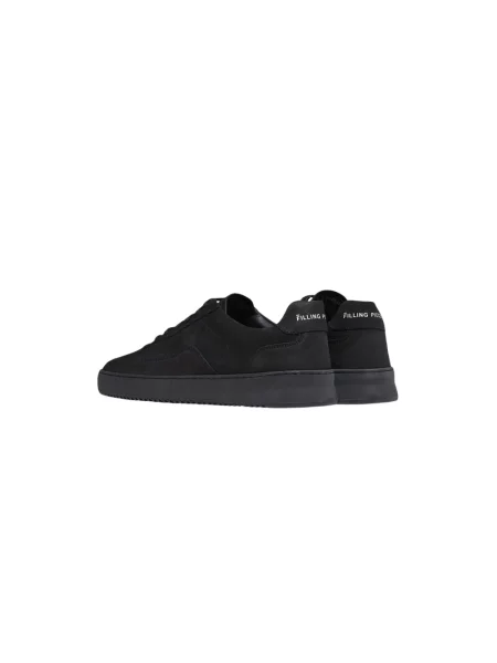 Filling Pieces sneakersy skórzane Mondo Ripple Nubuck czarny