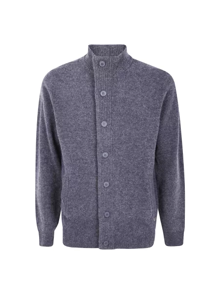 Sweter Barbour wełniany szary