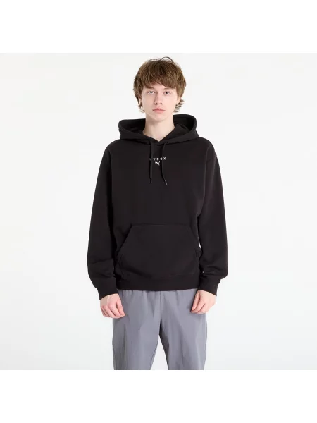 Hanorac cu glugă Puma cu căptușeală negru