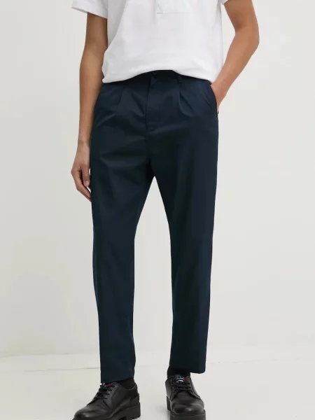 Hlače G-Star Raw mornarsko modra