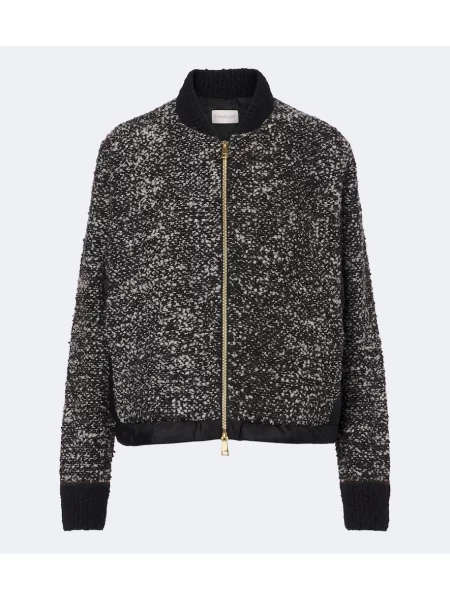 Cardigan Moncler de lână negru