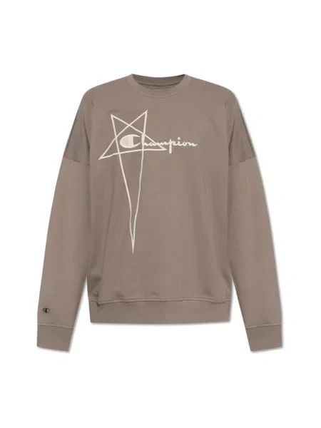 Bluza nierozpinana Rick Owens szara