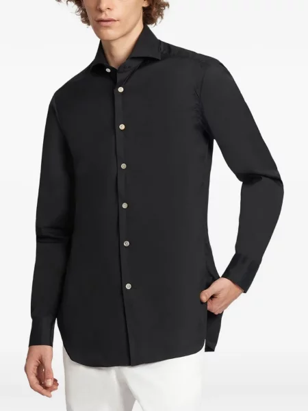 Cămașă Kiton cu perle negru