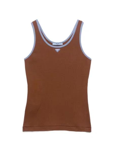 Podkoszulka Prada brązowa