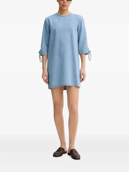 Rochie din denim Sessun albastru