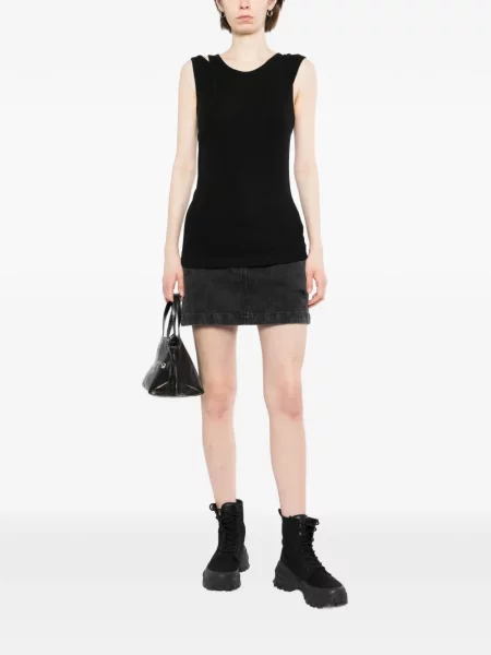 Top Agolde negru